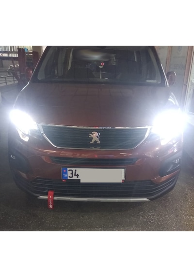 Peugeot Rifter Araçlar İçin Led Xenon Kısa Far Aydınlatma Ampulu Femex Premio Plus H7