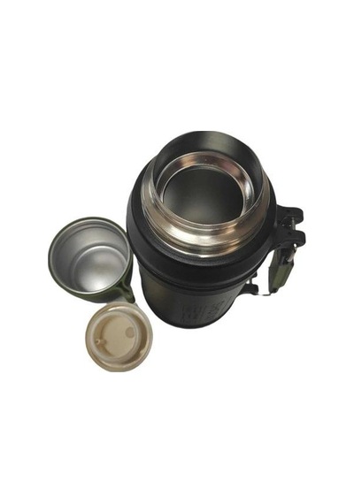 Shotay Çelik Termos Camper Large 1600ml Siyah