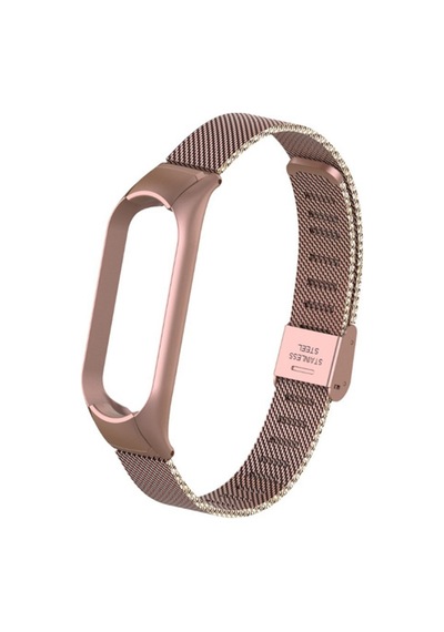 Xiaomi Mi Band 5 Metal Kayış Kordon Kopçalı Milano Loop (313631229)