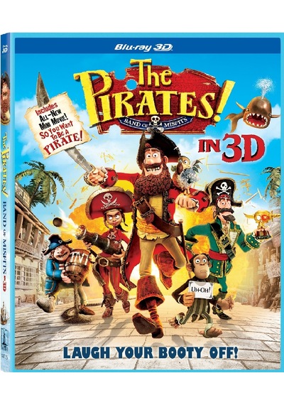 The Pirates! - Korsanlar 3D Blu-Ray