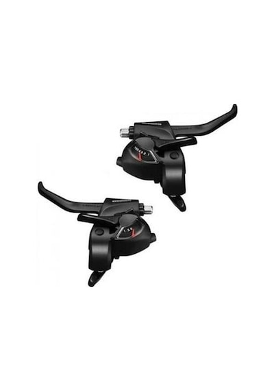 Shimano St-ef41 Bisiklet Fren + Vites Kolu Takım 7x3 Siyah