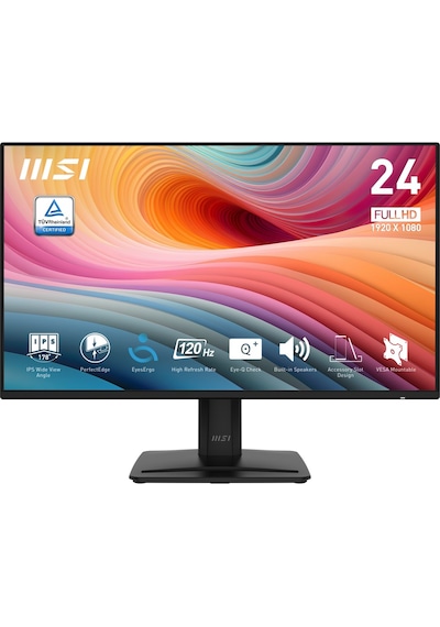 MSI PRO MP242A E2 23.8" 1 Ms 120 Hz Full HD Adaptive-Sync IPS Monitör
