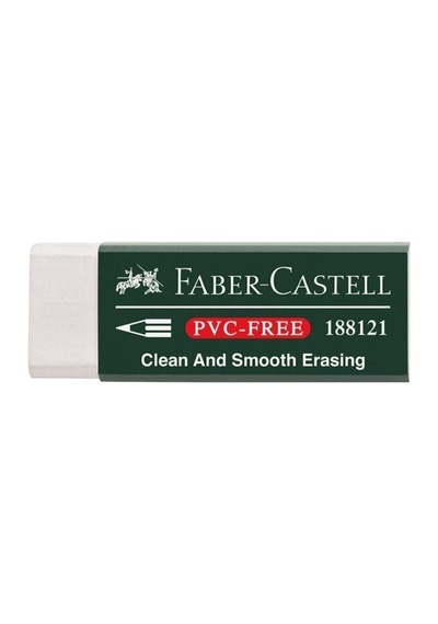 Faber Castell Pvc Free No:20 Büyük Boy Beyaz Silgi 3 Lü