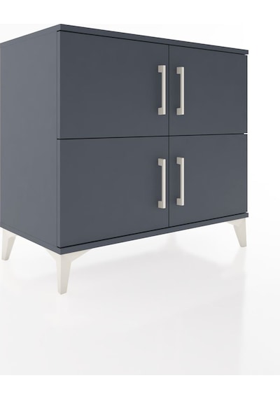 Hyperion Şifonyer 4 Raflı 4 Kapaklı 88x44x80 Antrasit-antrasit Antrasit Hyperion Şifonyer 4 Raflı 4 Kapaklı 88x44x80 Antrasit-antrasit Antrasit
