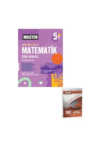 Okyanus 2027 5. Sınıf Master Matematik Soru Bankası+ Anla Kazan Paragraf