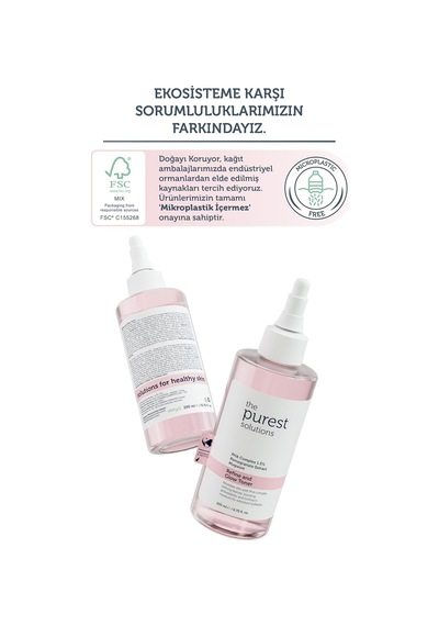 Hassas Ciltler İçin Arındırıcı Ve Aydınlatıcı Pha Pembe Tonik 3 Paketi