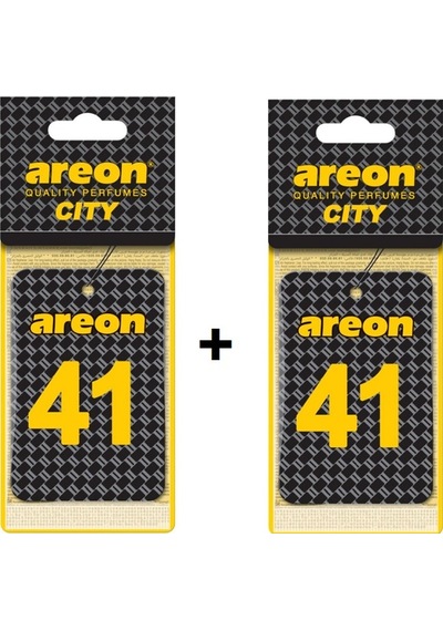 Areon 41 Vanilla Black Oto Araç Kokusu 2li