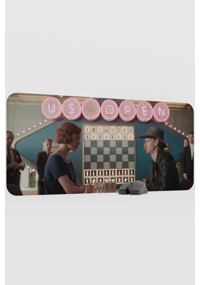 The Queen's Gambit V5 90x40 Xxl Gaming Kauçuk Kaymaz Taban Mouse Pad Fare Altlığı