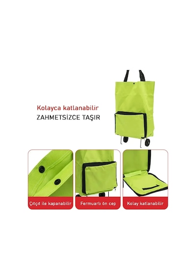 Katlanabilir Pazar  Arabası