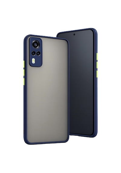 Newface - 960 - Vivo Y53s Kılıf Montreal Silikon Kapak - Csmo-tex - - Lacivert