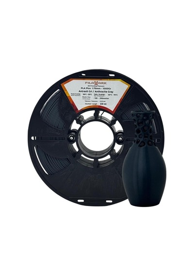 Filamark Pla Plus Filament Antrasit Gri 1.75mm 1kg-4477
