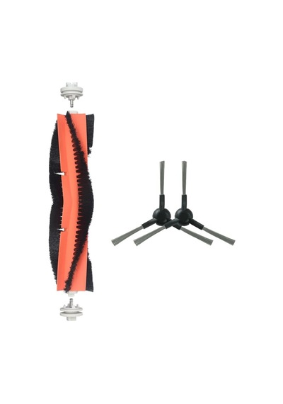 Dreame X30 Ultra Uyumlu Ana Fırça Ve Yan Fırça-3 Parça