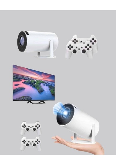 Kablosuz Projeksiyon Cihazı 4k Destekli Hdmı Usb Oyun Uyumlu 47507944