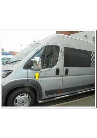 Markadan Peugeot Boxer Krom Ayna Kapağı 2006 Sonrası 2 Parça Abs