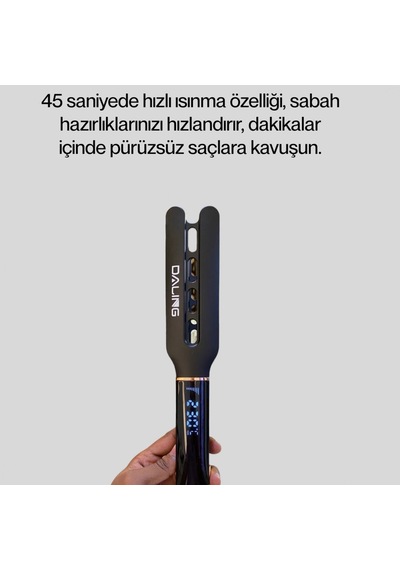Daling Seramik Plakalı Saç Düzleştirici 230 C 5 Kademeli Free Floating Teknolojili
