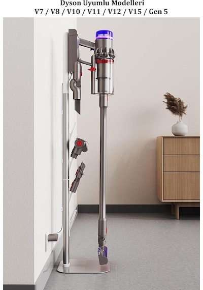 Dyson Uyumlu Süpürge Stantı, V7 V8 V10 V11 V12 V15 Gen5detect Absolute V15s Detect Submarine V16 Dyson Modelleri İle Tam Uyumlu Stand, S3 Çesit Seçiniz-Çap Seçiniz / Hss (Standart)-10 Mm Dyson Uyumlu Süpürge Stantı, V7 V8 V10 V11 V12 V15 Gen5detect Absolute V15s Detect Submarine V16 Dyson Modelleri İle Tam Uyumlu Stand, S3 Çesit Seçiniz-Çap Seçiniz / Hss (Standart)-10 Mm
