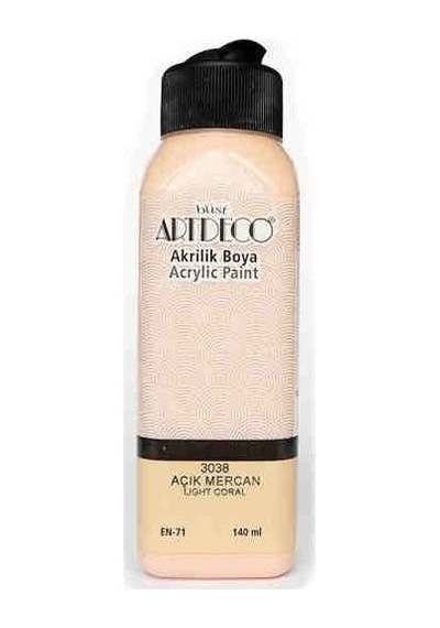 Artdeco Akrilik Boya 140 Ml Açık Mercan