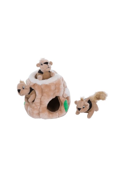 Outward Hound Hide A Squirrel Sincap Yuvası Peluş Köpek Zeka Oyuncağı Small
