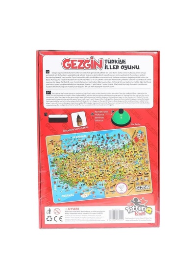 Nessiworld 2290 Gezgin Türkiye İller Oyunu -tottreiq