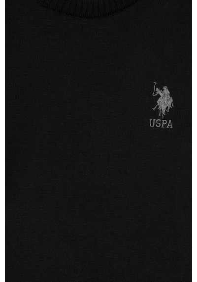 U.S. Polo Assn. Erkek Çocuk Siyah Basic Kazak 50307845-VR046