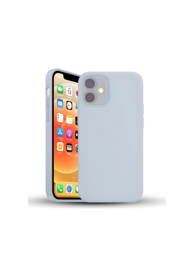 Bix Apple Uyumlu iPhone 11 Silikon Kılıf Güçlü Koruma Darbe Emici Gök Mavisi