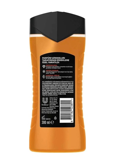 Premium Collection Duş Jeli Copper Santal Brown Sugar + Pepper 3 In 1 Vücut Saç Yüz 300 Ml Diğer