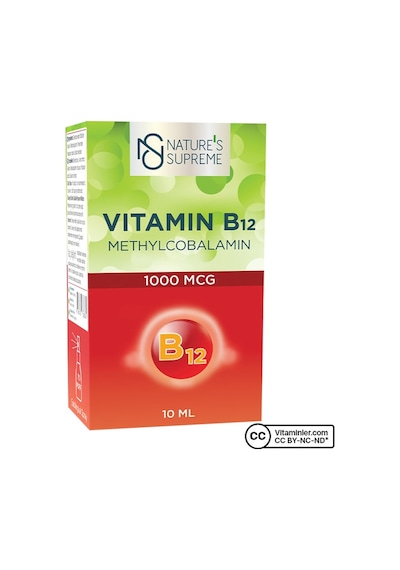 Natures Supreme Vitamin B12 1000 Mcg Methylcobalamin Sprey 10 ML