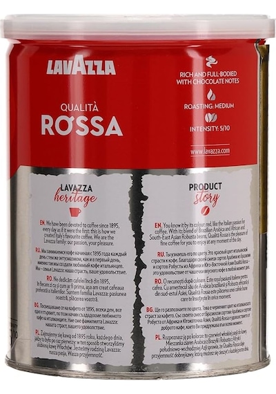 Lavazza Qualita Rossa Teneke Filtre Kahve 250 G