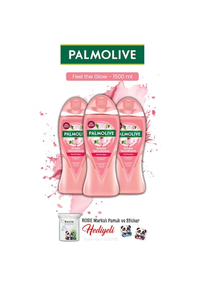 Palmolive 3'lü 500 Ml Feel The Glow Manolya Özlü Ve Rosie Hediye Fresh