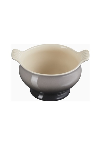 Le Creuset Geleneksel Fransız Stil Seramik Çorba Tenceresi 0.6 Lt Seramik Tencere Gri