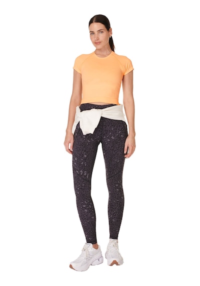 Sweaty Betty Sweaty Betty Athlete Crop Seamless Workout Kadın Turuncu Koşu Tank Top 28339 Turuncu