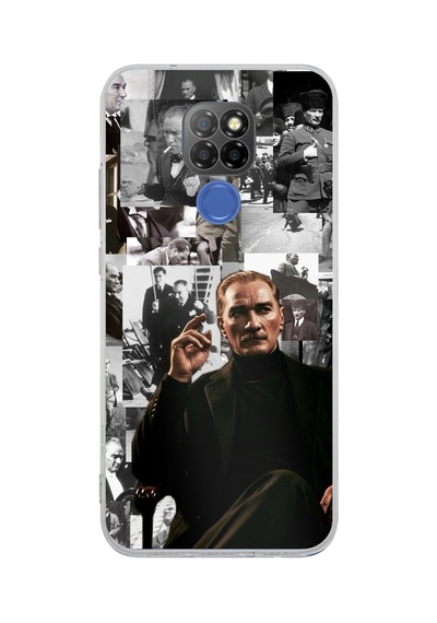 General Mobile Gm 20 Uyumlu Mustafa Kemal Atatürk Kolajları Baskılı Silikon Kılıf