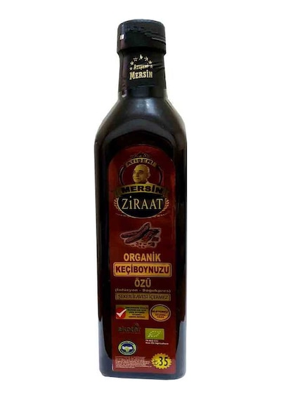 Keçiboynuzu Özü Harnup Özü Organik Cam Şişe 700 Gr