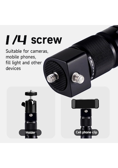 360 Dönebilen Bullet Time Kamera Tutucu, Mini Masa Tripodu, Çift 1/4 Vida Alüminyum Gövde Taşınabilir Stabil Stand Insta360 X3, X2, X4, X5, One Rs, Go 3, One X İle Uyumlu Handle 9M938ATDiğer 360 Dönebilen Bullet Time Kamera Tutucu, Mini Masa Tripodu, Çift 1/4 Vida Alüminyum Gövde Taşınabilir Stabil Stand Insta360 X3, X2, X4, X5, One Rs, Go 3, One X İle Uyumlu Handle 9M938ATDiğer
