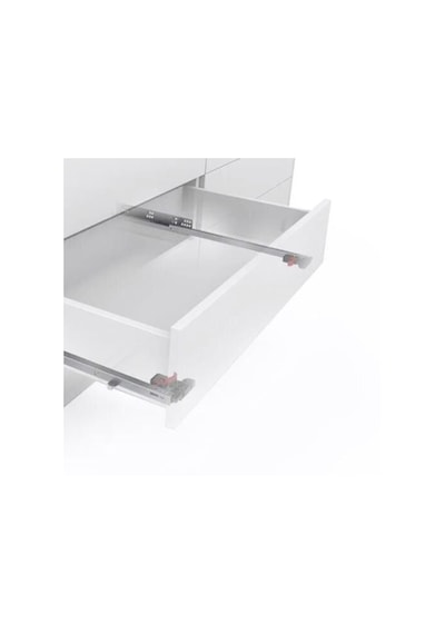 Samet Slidea Frenli Mandallı 450 18 Mm Çekmece Rayı Kısmi Acılım Mandal Dahil