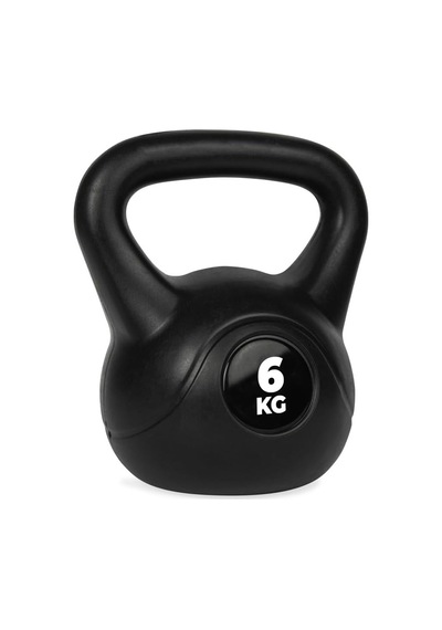 Pvc Kettlebell 6 Kg Siyah