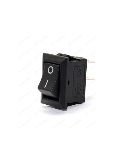 2 Pin Mini Rocker On/off Işıksız Power Anahtar