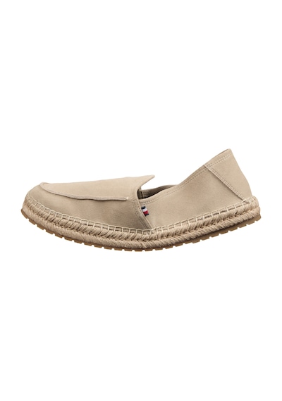 Tommy Hilfiger Hılfıger Flex Espa Suede Loafer Erkek Bej Günlük Ayakkabı - Fm0fm05392