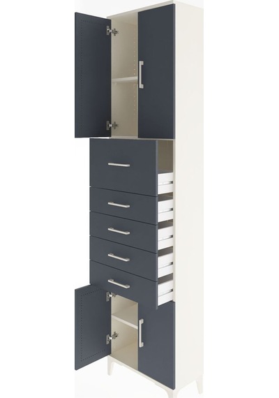 Arges Dolap 3 Raflı 5 Çekmeceli 4 Kapaklı 60x30x243 Aytaşı-an... Aytaşı Arges Dolap 3 Raflı 5 Çekmeceli 4 Kapaklı 60x30x243 Aytaşı-an... Aytaşı