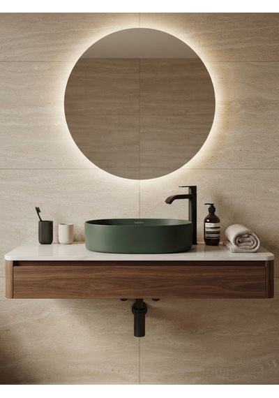 Thorax Venüs Sınırsız Renk Leke Tutmaz Granit Çanak Banyo Evyesi Lavabosu Modern Tasarım Çok Renkli