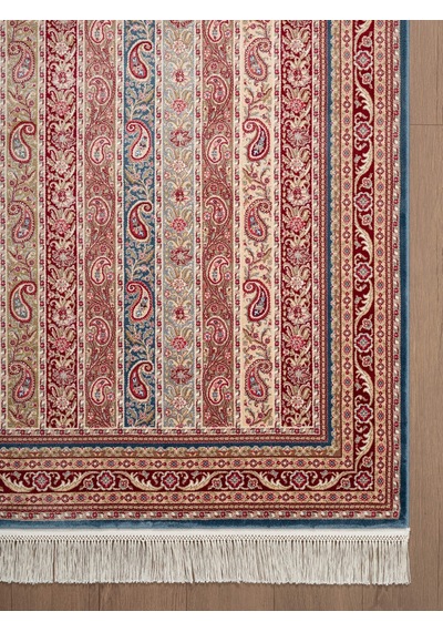 Imperial Luxe Il006r Koyu Mavi Kırmızı Halı Çerçeve Klasik Desen 100 Tarak Bambu Viskon İpek Serisi-713 Mavi Imperial Luxe Il006r Koyu Mavi Kırmızı Halı Çerçeve Klasik Desen 100 Tarak Bambu Viskon İpek Serisi-713 Mavi