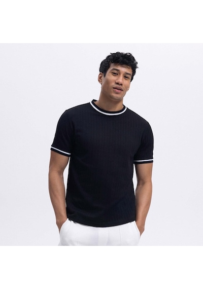 Ellesse Em492-bk Bisiklet Yaka Erkek T-shirt - Siyah