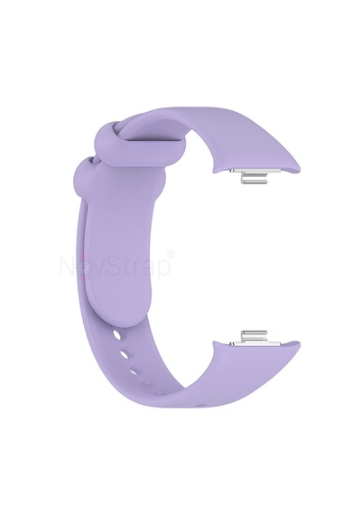 Novstrap Xiaomi Mi Band 8 Pro İle Uyumlu Kordon Kayış Yumuşak Silikon Klasik Kordon