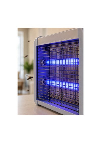 8753tknd 12w Elektrikli Sinek Öldürücü Çift Uv Işıklı Asılabilir Böcek Öldürücü Lamba 893hmng