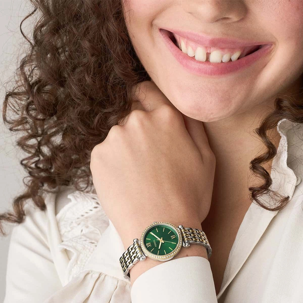 Fossil Fes5439 Kadın Kol Saati Metalik Gri