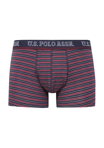 U.s. Polo Assn. Erkek Bordo-lacivert-baskılı 3 Lü Boxer Bordo-lacivert-baskılı