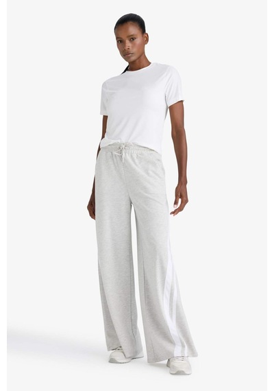 Defacto Defactofit Wide Leg Geniş Paça Standart Boy Sporcu Pantolon E7719ax25augr93 Gri Defacto Defactofit Wide Leg Geniş Paça Standart Boy Sporcu Pantolon E7719ax25augr93 Gri