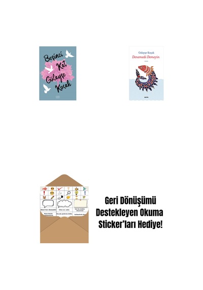 Beşinci Kat + Denemedi Demeyin + Okuma Sticker'ları