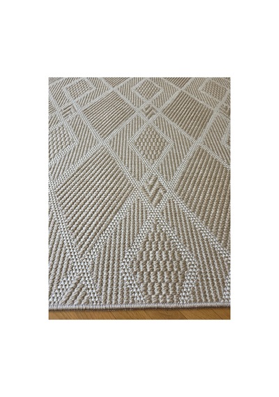 Badelya Home Lara 05 Bej/krem Sisal İskandinav Extra Yumuşak Özel Kesim Kolay Temizlenen Salon Koridor Halısı 05-bej/krem