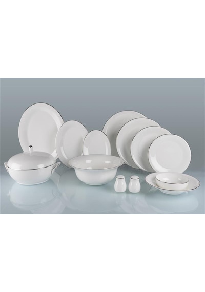 Prouna Pure Platinum 72 Parça Yemek Takımı